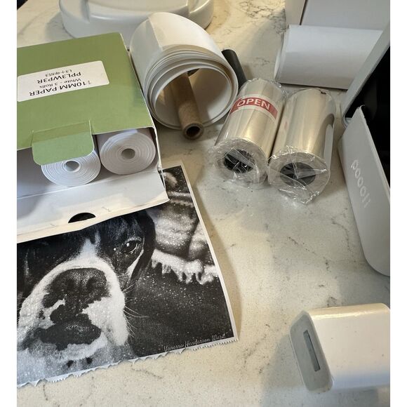 PoooliPrint XL Inkless Portable Pocket Printer L3 Bluetooth IOS ANDROID+ FSHP - Picture 4 of 12